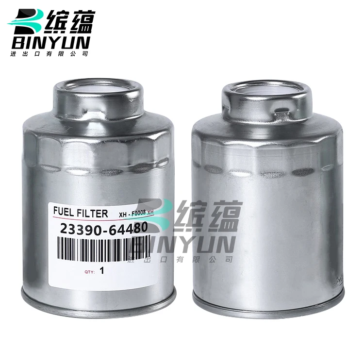 
Japan Car Auto Parts Diesel Fuel System Fuel Filter 23303-64010 23390-64480 with Original Packaging 