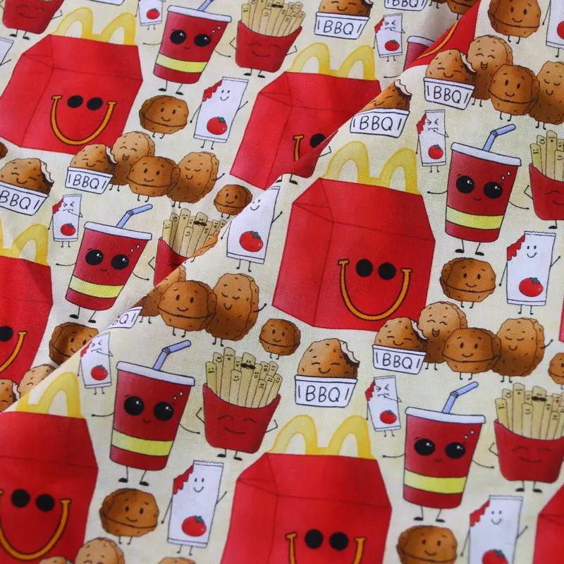 100 cotton Fabric Supplier Manufacturer cartoon Printed Cotton Material Custom Textile fabric