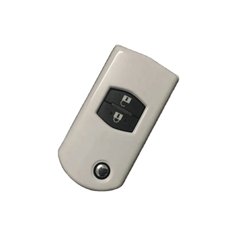 ABS Paint Key Holder Car Key Cover Case Fit For Mazda 2 3 5 6 CX7 CX9 RX8 MX5 MPV Demio New Car 2 Button Remote Flip Key Case