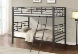 Bunk Bed Furniture Metal Modern Beds Twin Over Frame With Dormitory Cheap Price Double For Students Hot Sale Heavy Duty