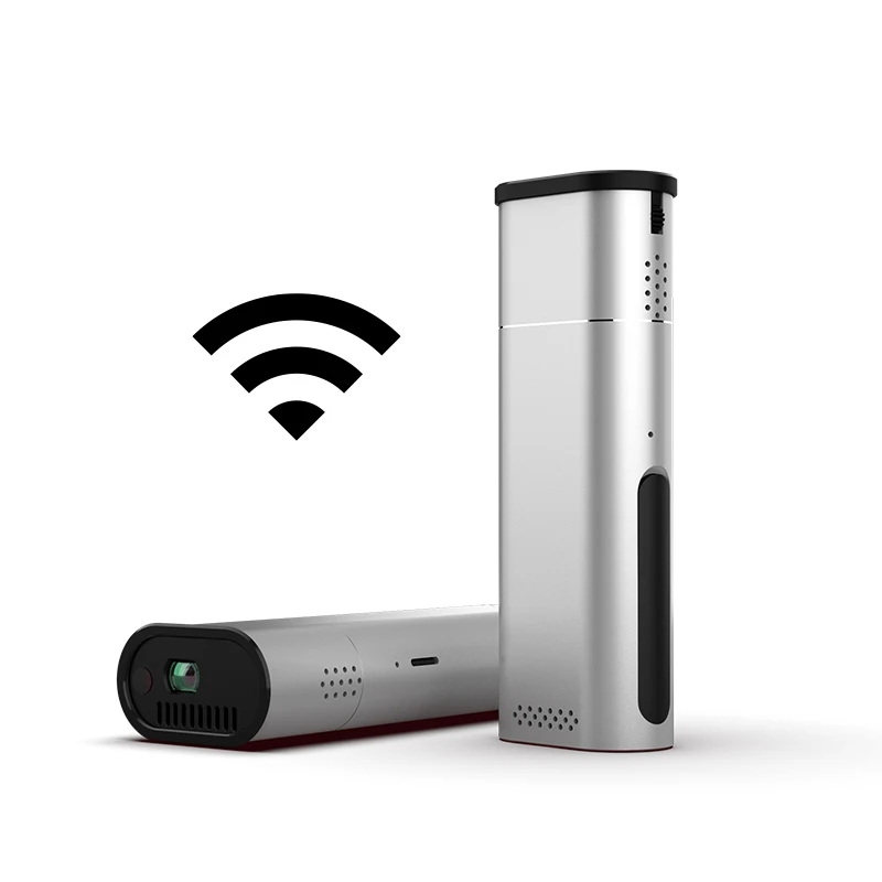 
Android 7.1 Hi-Fi Speaker Laser Projector Mini Beamer Mobile Pico Phone Projector 