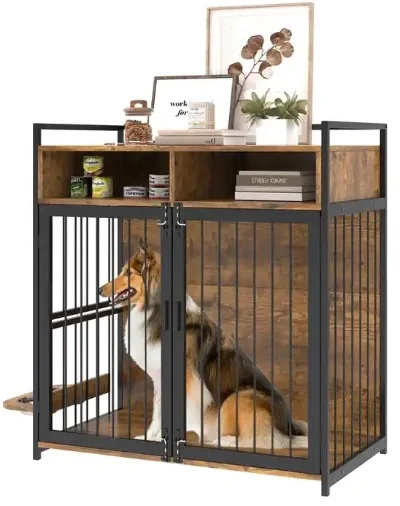 Dog Kennel Cages Pet Crates Hot SellingMental Pet Fence Cage for Dog House Pet Cages