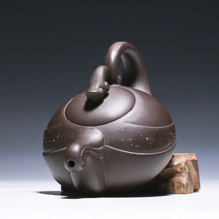 China purple sand culture 190ml yixing purple tea pot clay raw mineral purple pot teapot