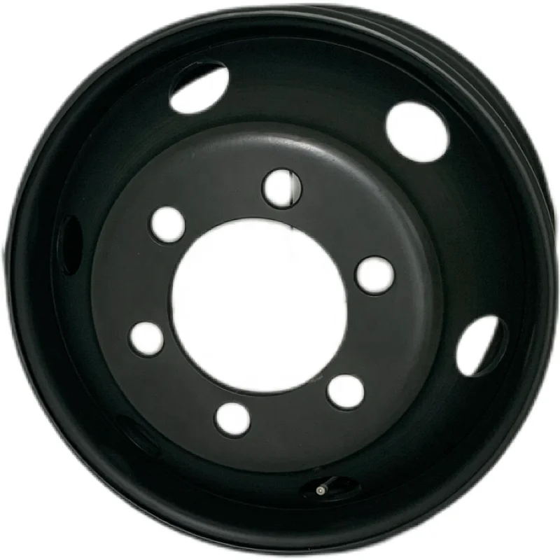 China factory wholesale military tubeless truck wheel  for 19.5*6.75/19.5*7.5 rim