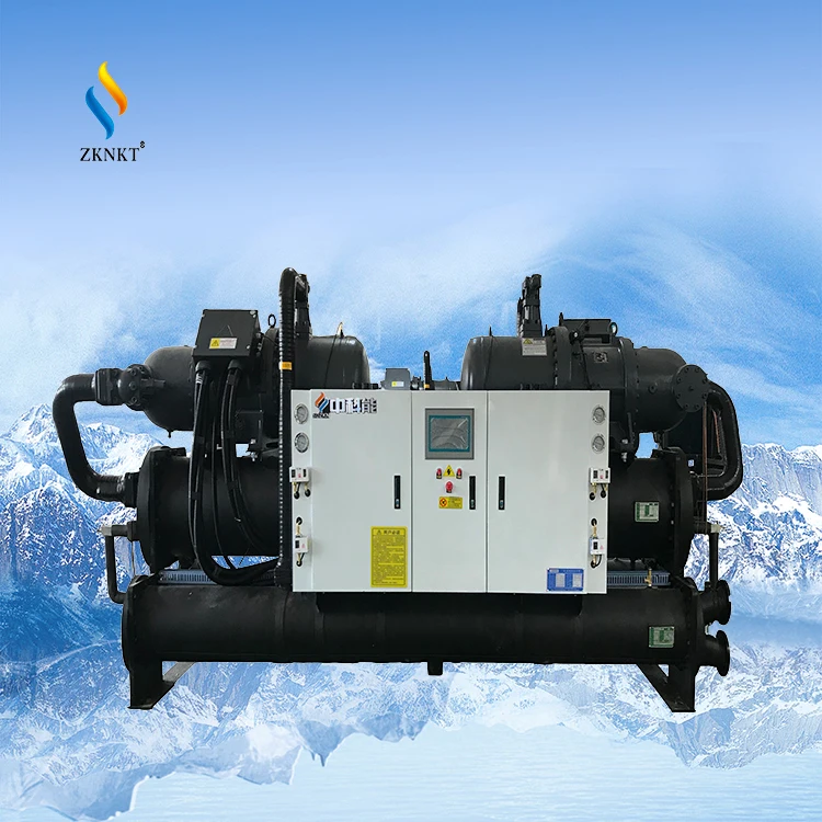 CJSE save energy water-cooled-screw-chiller chiller ice bath water chiller  price for electronic industry