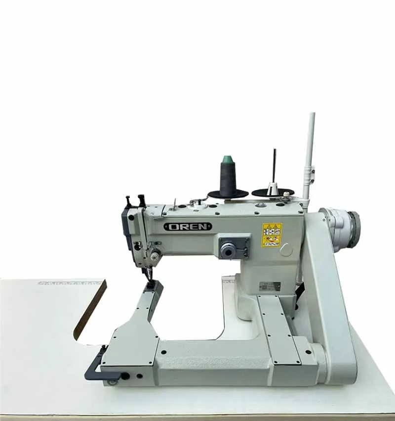 Industrial Sewing Machine For Insulation Cup Cover Curved Arm Herringbone Car Cylindrical Zigzag Sewing Machine  RN-1431D