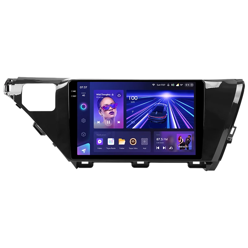 TEYES CC3 2K For Toyota Camry 8 XV 70 2017 - 2020 Car Radio Multimedia Video Player Navigation stereo GPS Android 10 No 2din