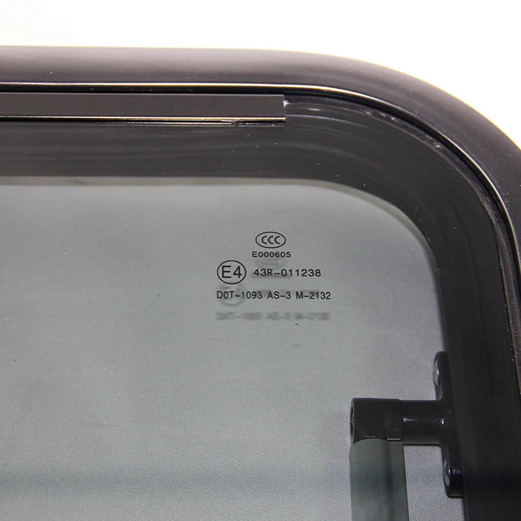 China Wholesale MG23RW Rv Trailer Camper Caravan Pop Out Window With Flynet and Sunbilnd With Tempered Glass