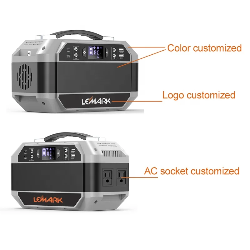 
Lithium Ion Battery Portable Solar Generator Camping Rv Ac Dc Rechargeable Power Station 350W Mini solar light kits 