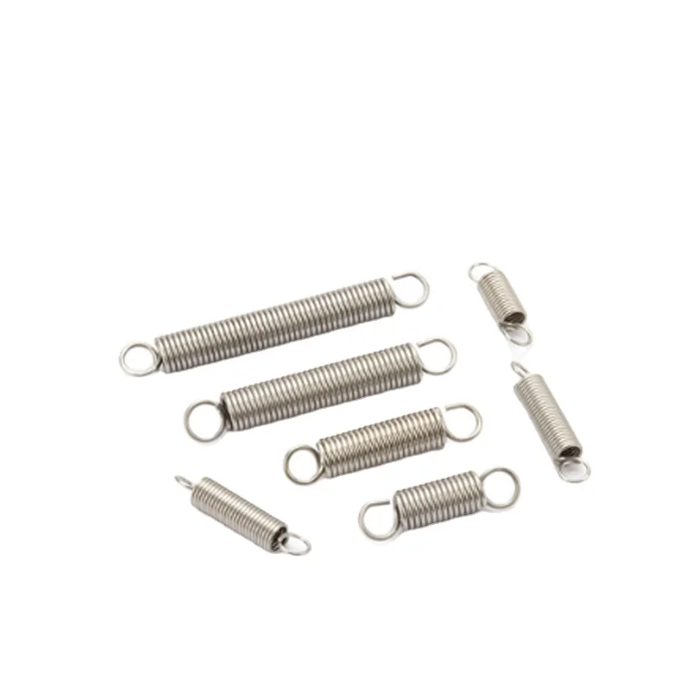 JINGHONG High Quality Stainless Steel Double Hook Small Tension Spring Stretches Strong Tension