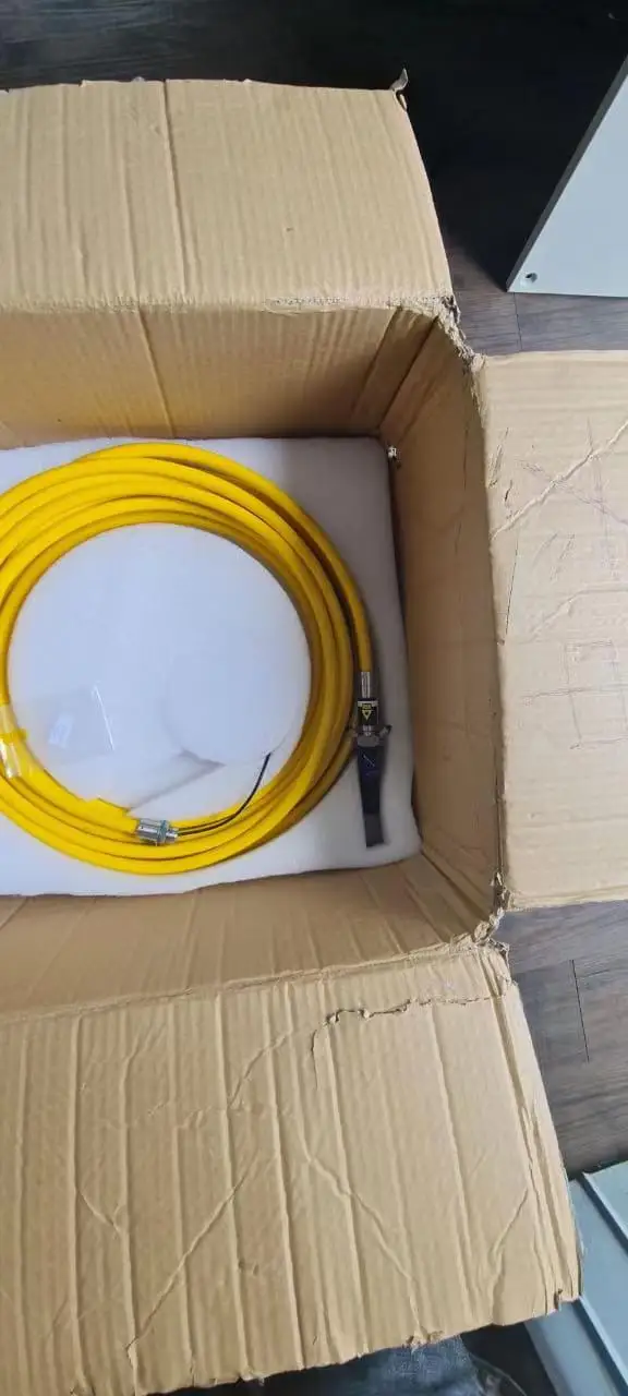 fiber cable with QBH protective lens  for  50um 100um IPG RAYCUS Max  SPI nLIGHT laser source of laser generator