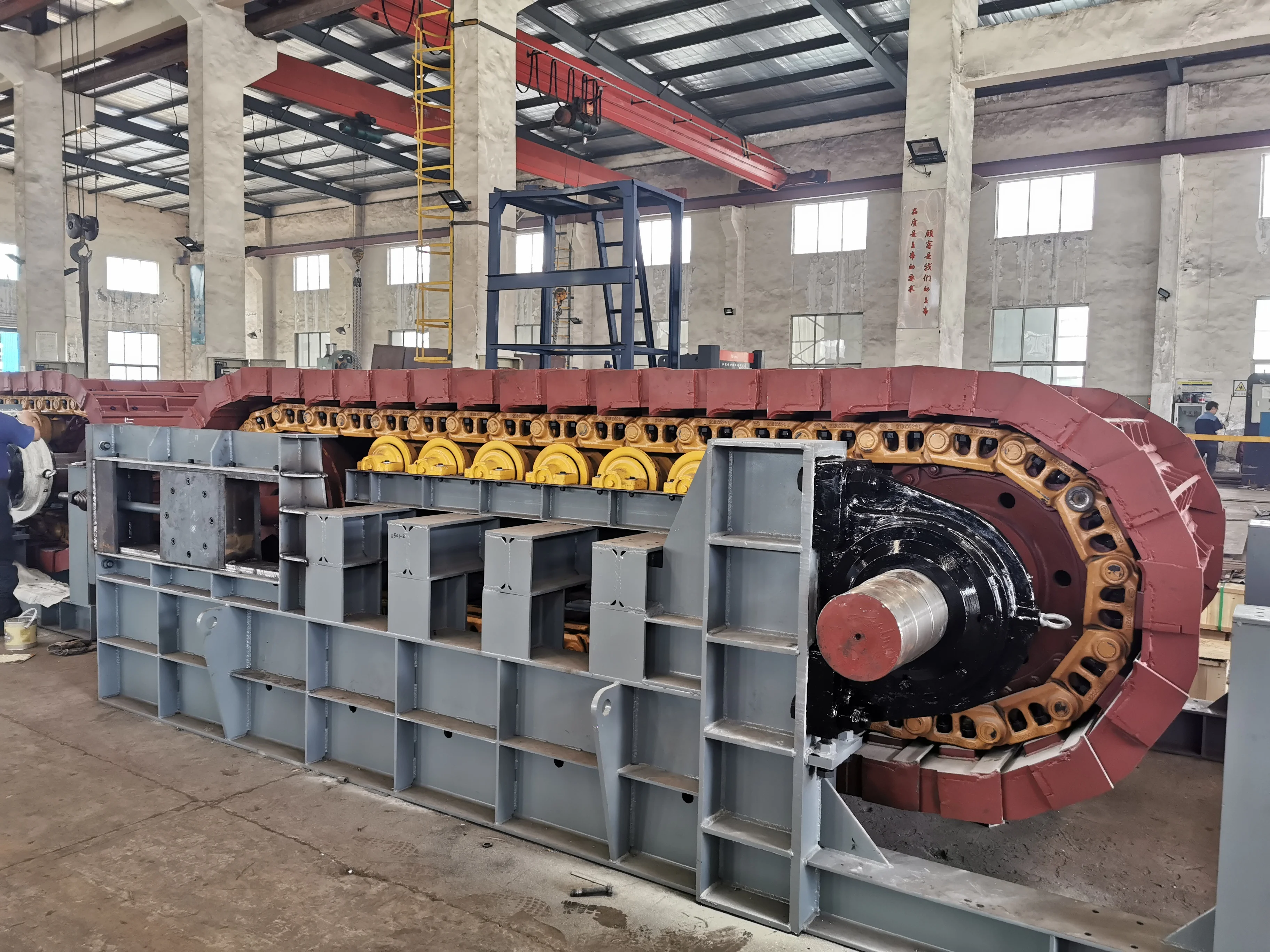 High Quality Steel Belt Heavy Chain Conveyor Apron Feeder For Cement Clinker