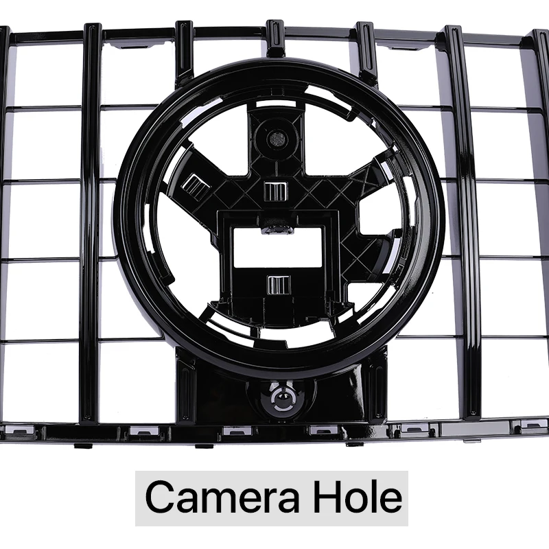 Front Bumper Panamericana GT Grille Sport Style For Mercedes Benz GLE Class W167 300d 350 450 2020 2021 2022 Black Silver