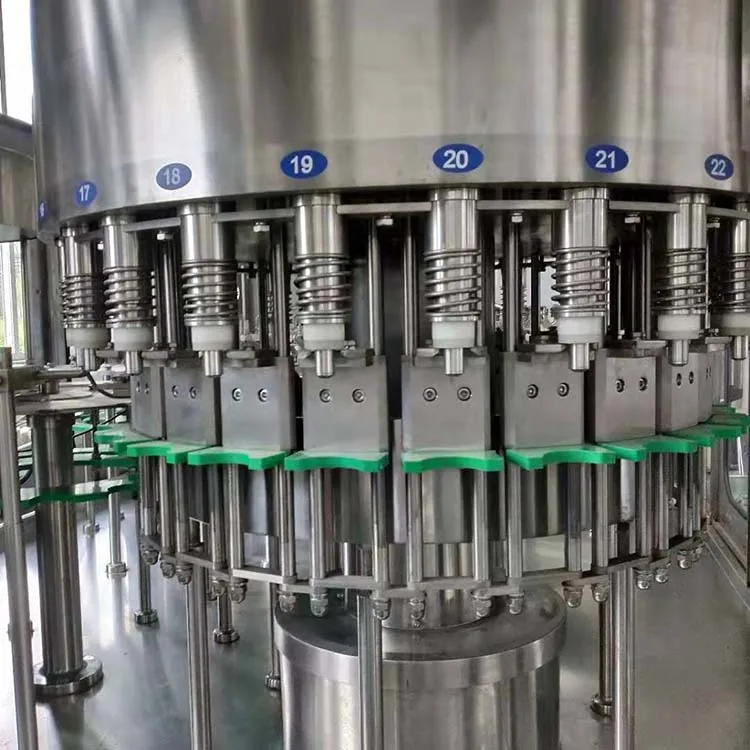 Промывка и наполнение оборудования для чистых питьевой ПЭТ бутылок