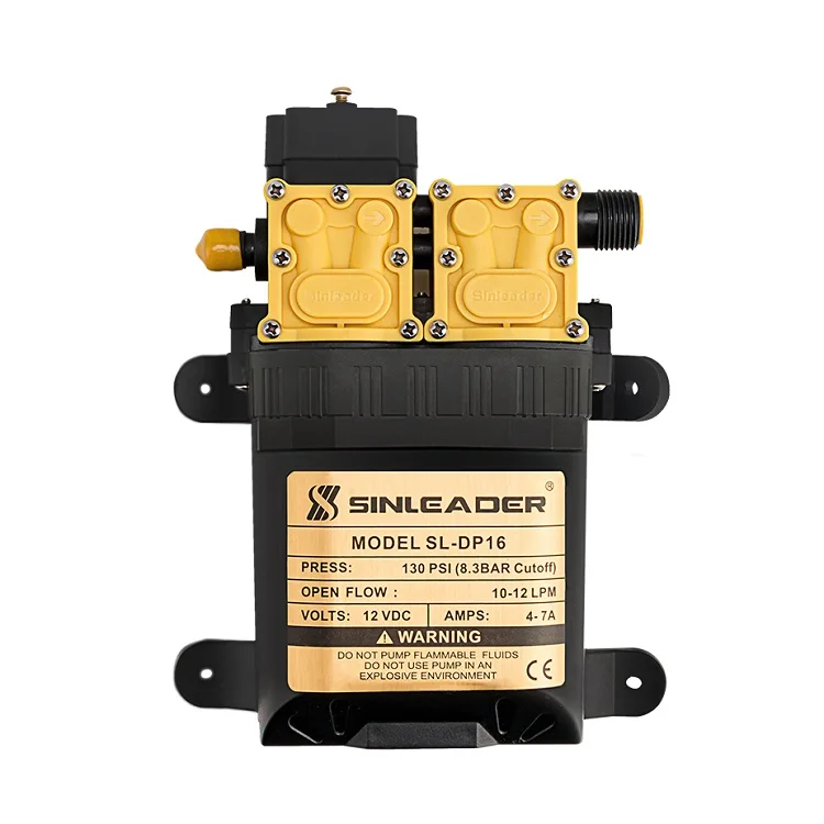 Agricultural 12 Volt High Pressure Electrical Pump Double Diaphragm Agricultural Sprayer Pump