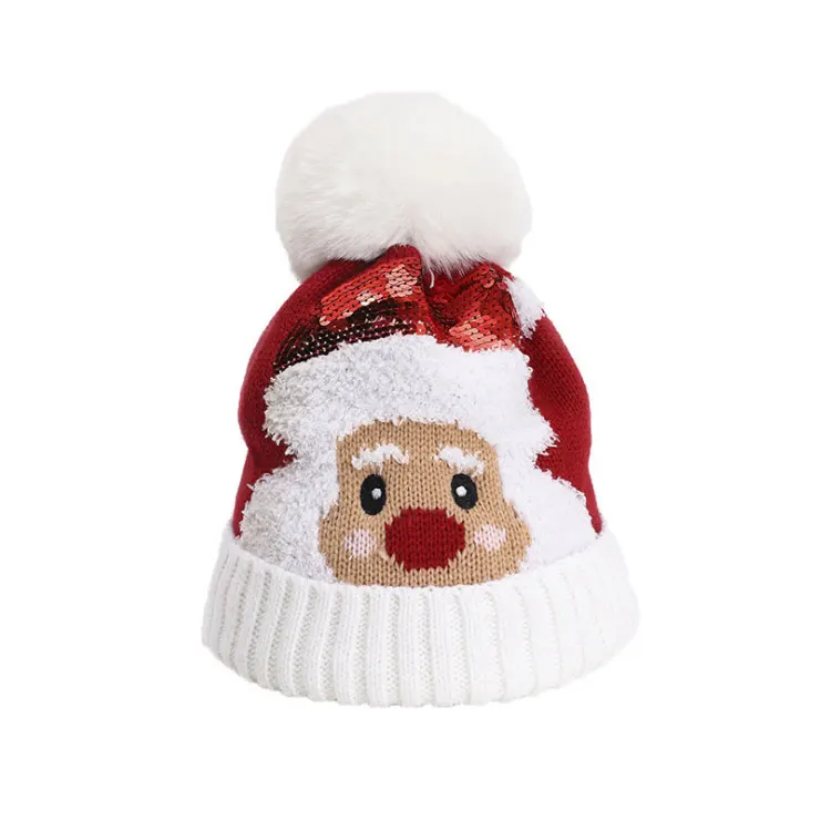 2021 wholesale Christmas decoration supplies new Winter children gifts christmas ornaments Santa hats  Merry Christmas Hats