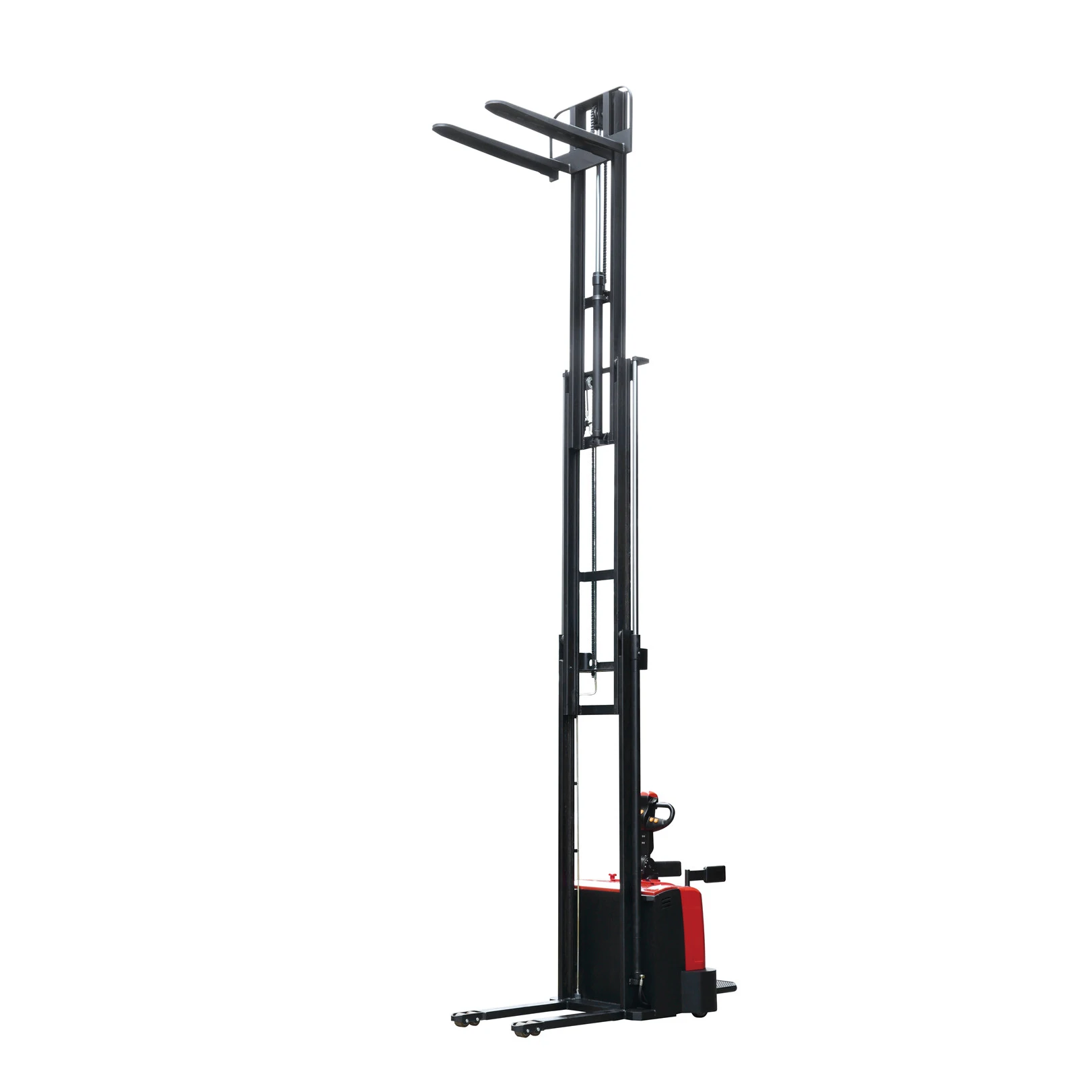 EVERLIFT ELES-30H 3TON 3000KG AC motor With Curtis Controller Ride Electric Stacker with Platform
