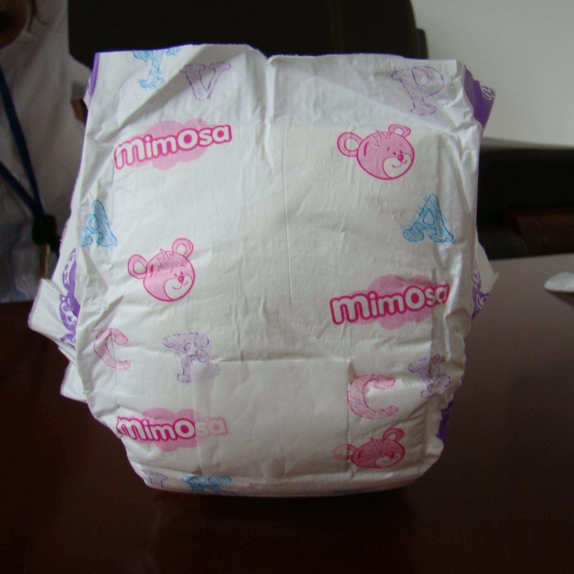 Сухой поглощенной поверхности и smitomo sanvet SAP бас из измельченной цилюлозы, Детские печати подгузники