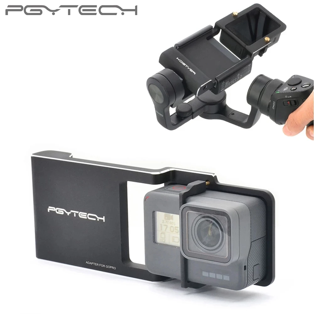 Адаптер PGYTECH для экшн-камеры Osmo Zhiyun Gopro Hero 7 6 5 4 3 + xiaoyi