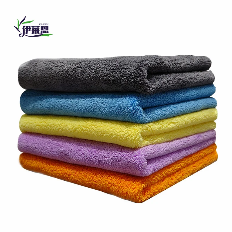 Полотенце из кораллового бархата для мойки автомобиля