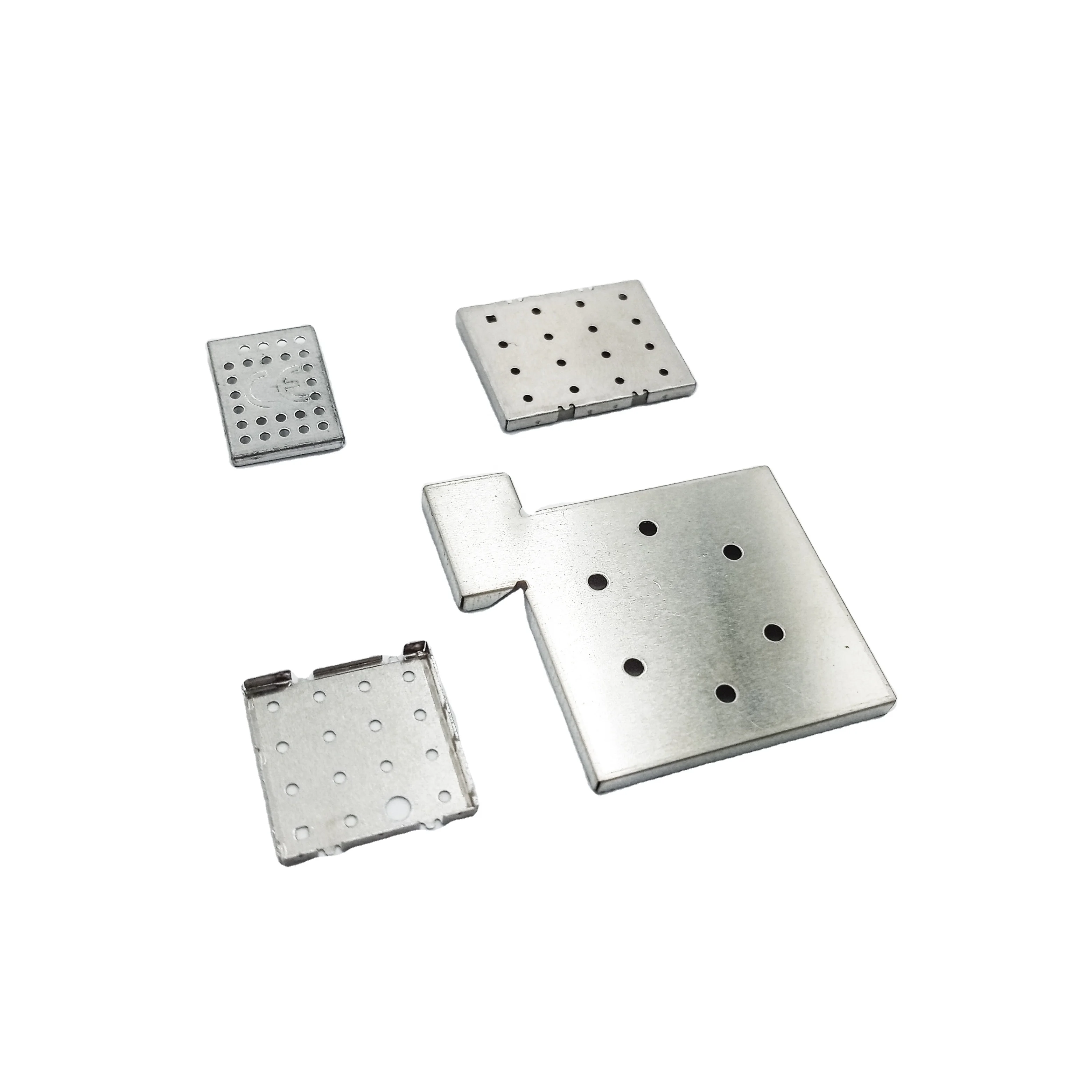 Custom Precision Sheet Metal Fabrication SMT/PCB/SMD/RF/EMI/Wifi/Metal Shield Cover/Frame/Box/Base/Can/Case/Fence/Lid