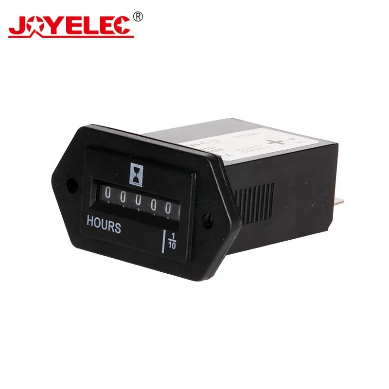 Hot Sell 6 Digits AC110-250V AC/DC10-80V Hour Meter Complete Sealed Quartz Timer Counter SYS-1 Best Quality