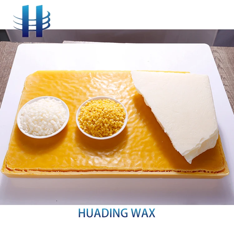 Beeswax Supplier Yellow Beeswax block For wax therapy