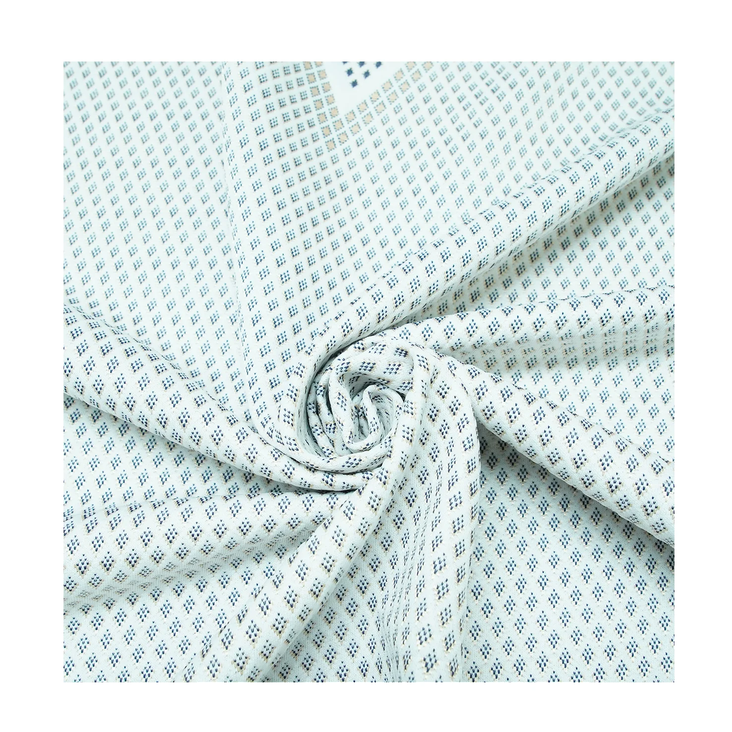 
2021 new soft and comfortable 100% polyester knitted mattress fabric 