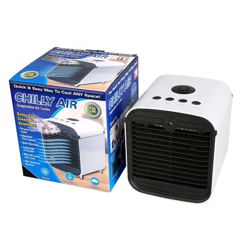 3 Generation Upgrade Air Coolers Mini USB Desktop Fan Cooling Humidifying Filter Air Conditioner