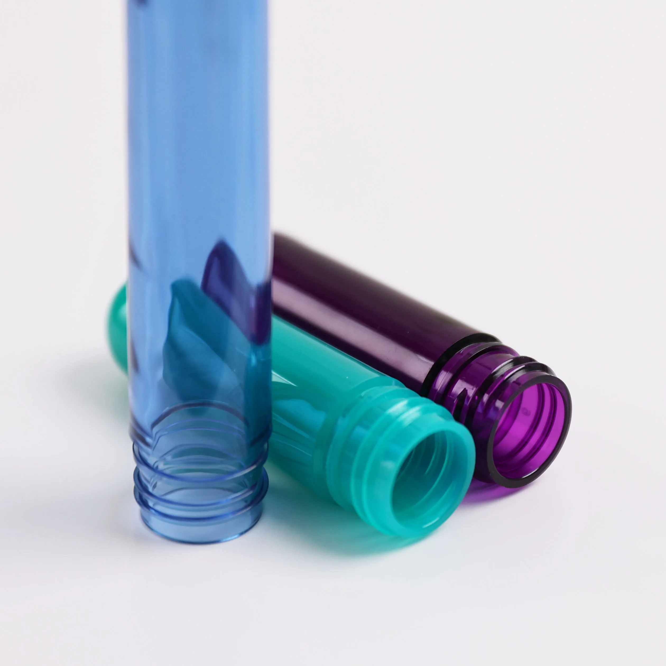 2023 Production PET Bottle Blank White Transparent Tube Embryo For Cosmetics Special Processing Custom