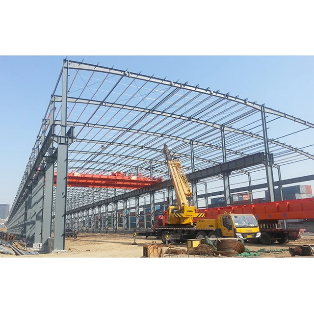 Light H beam materials design steel prefab aircraft hangars construction factory/hall warehouse building price steel structure