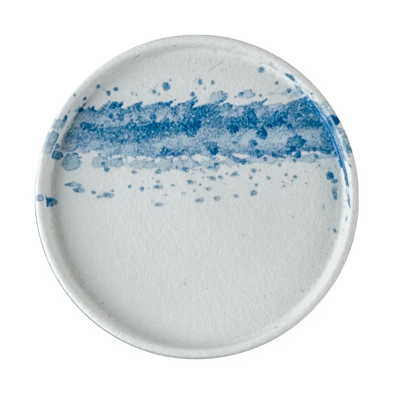 Household European Style Ceramic Western Tableware Rice Bowl Plate Dish Cup Minimal Plate Bowl and Dish Combination