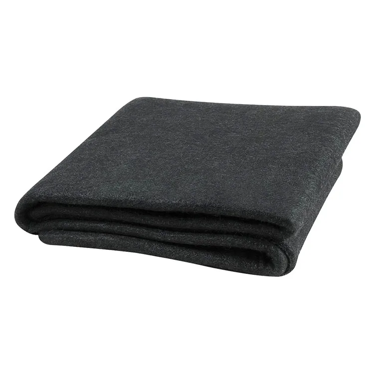 Non-woven fabric/polyester felt fabric that can be used for cars and ships is 100% flame retardant