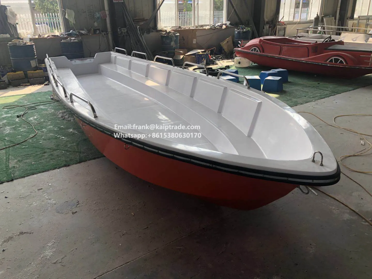 The amazing boat rescue of september 11 loch lomond fiberglass Deep V shape fast fishing other