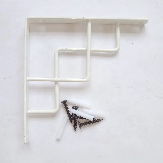 Garden Planter Metal Deck Rail Bracket Pair