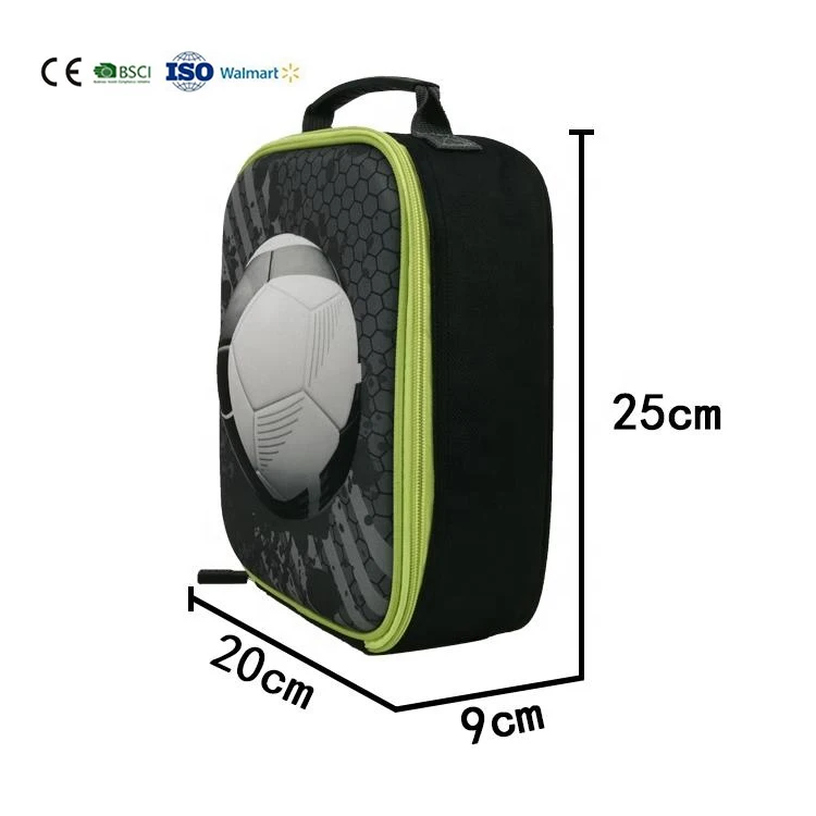 Eco bag cooler carry cute custom animal insulation materials children school kids 3D Lunch Box for kids