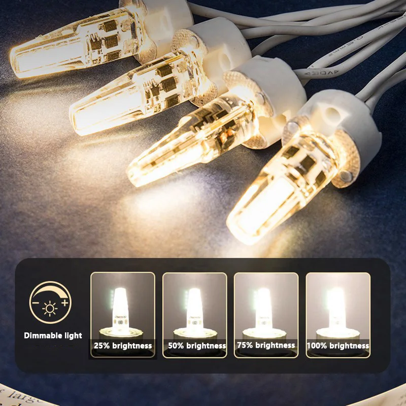 G4 Bombillas Led 24V 3W Warm White 2W G4 LED Bulbs