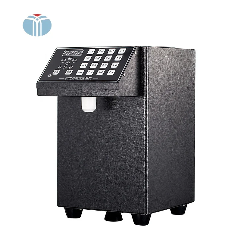 Automatic Precision Electric Fructose Syrup Dispenser Quality Candy Machine Bubble Tea Milk Tea Food Factory Retail Shops Milk