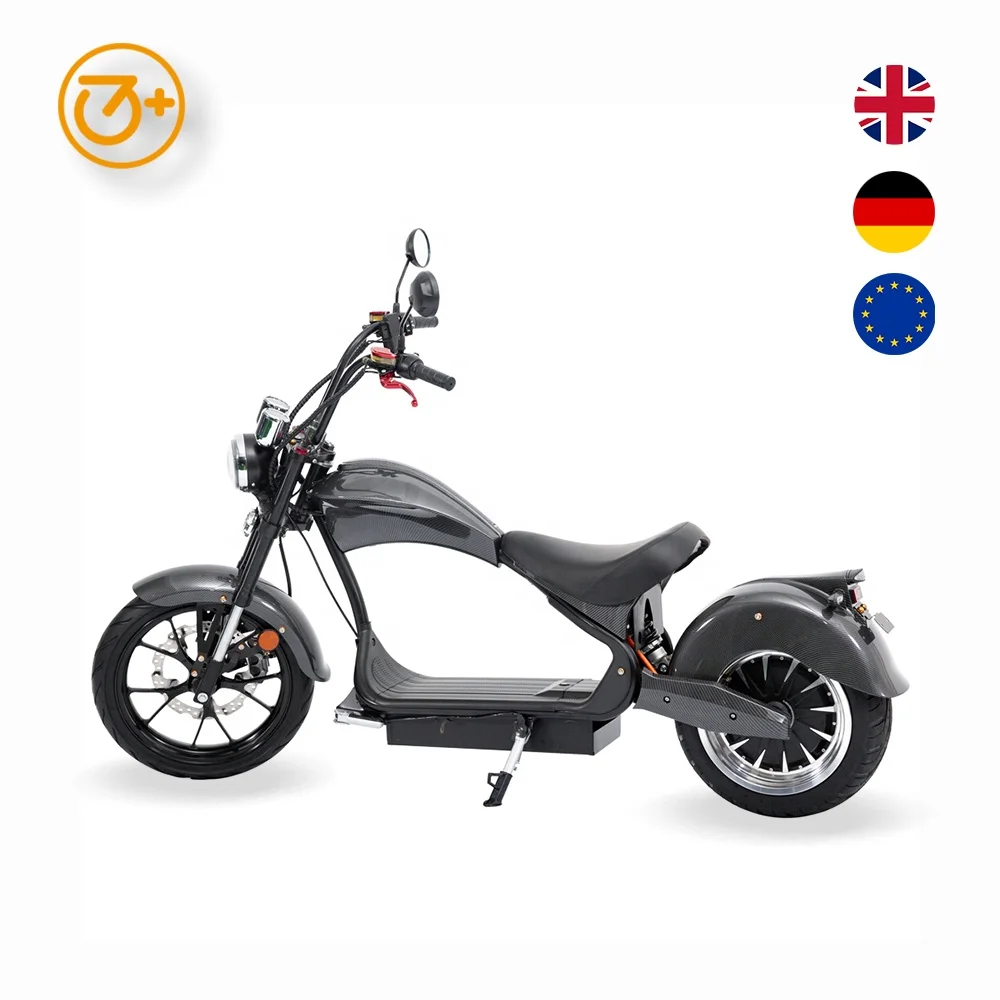 2022 Fashion Style Citycoco 2000W 60 V 20 Ah Electric Motorcycle 2 Wheels Scooter Citycoco
