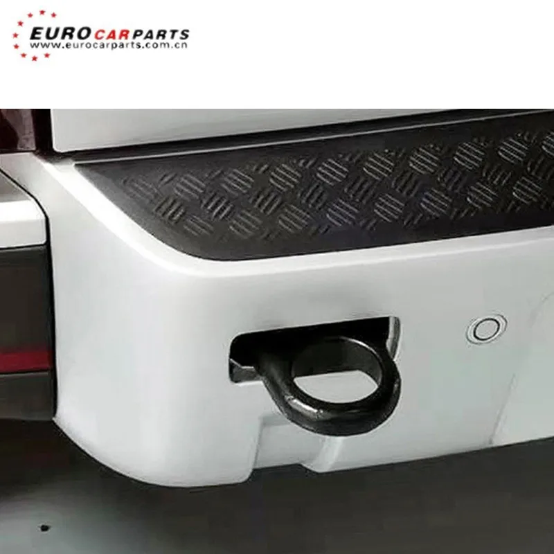  Hot sale defender rear bumper trailer bar fit for car body kit red black and silver color hooked