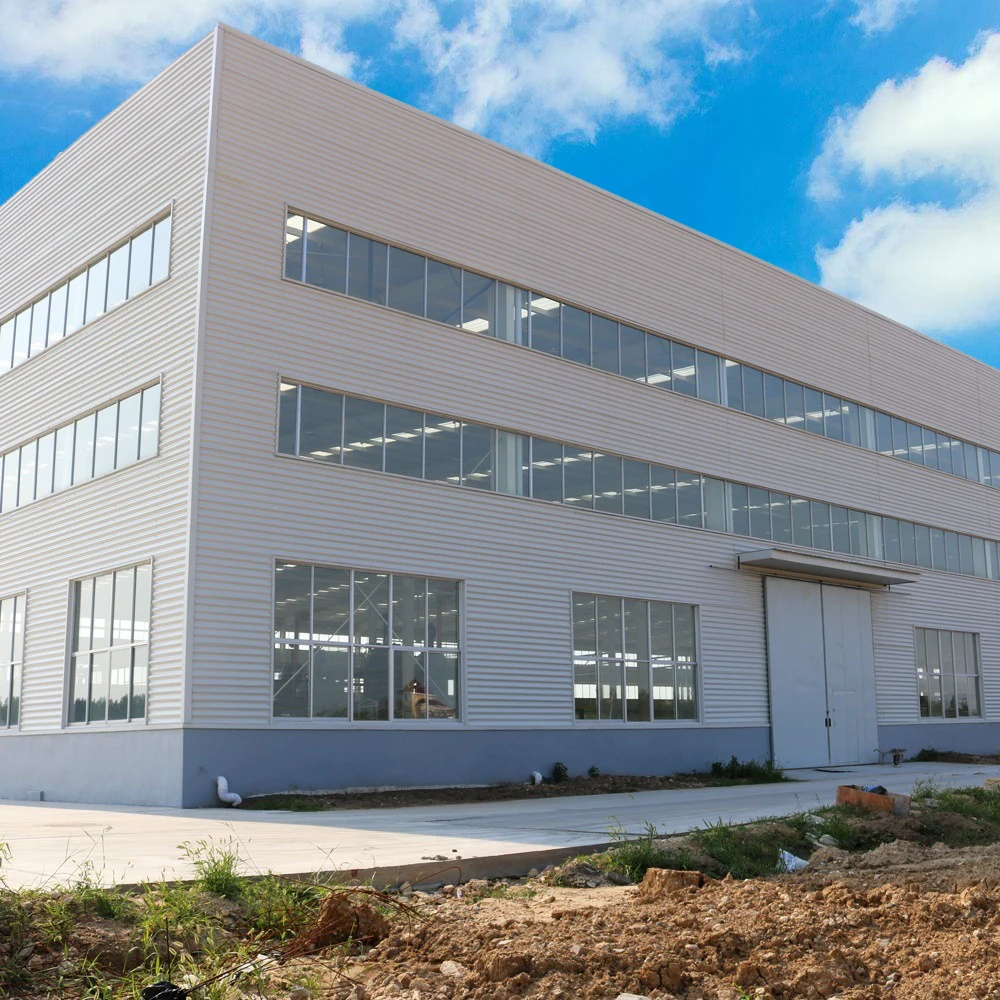 Manufacturer Industrial Prefab Light Steel Structures for Warehouse Frame Shed Workshop Self Storage Building