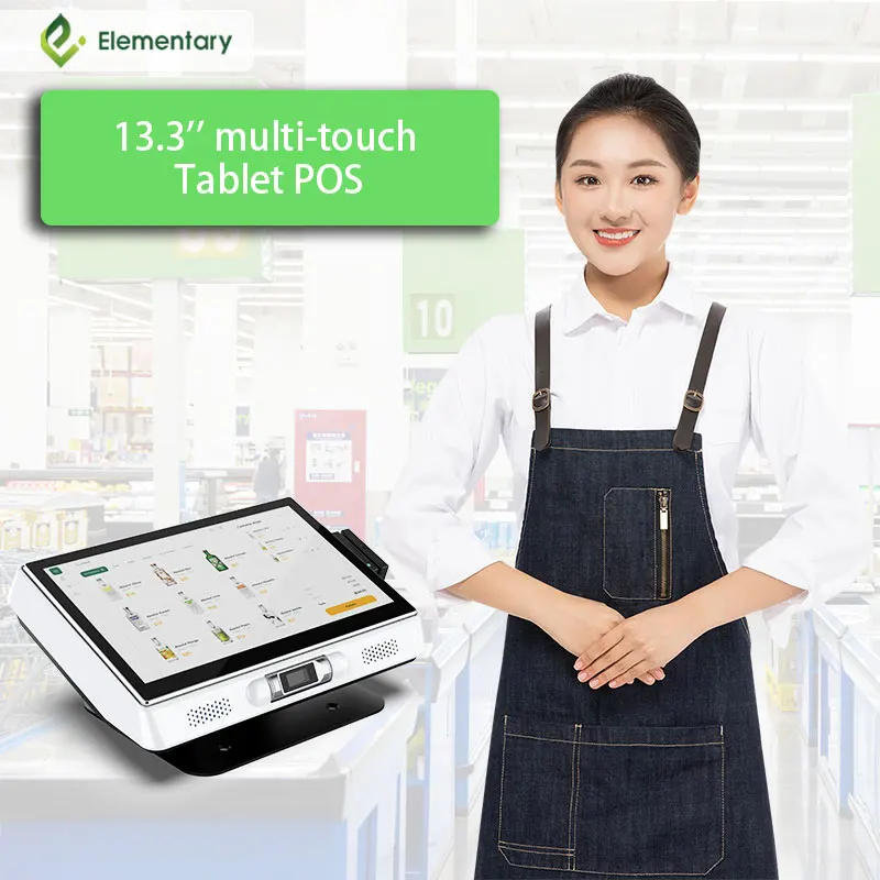 Настольный кассовый аппарат «Все в одном» с интеллектуальным терминалом Windows/Android POS новое Сенсорное оборудование совместимая камерой