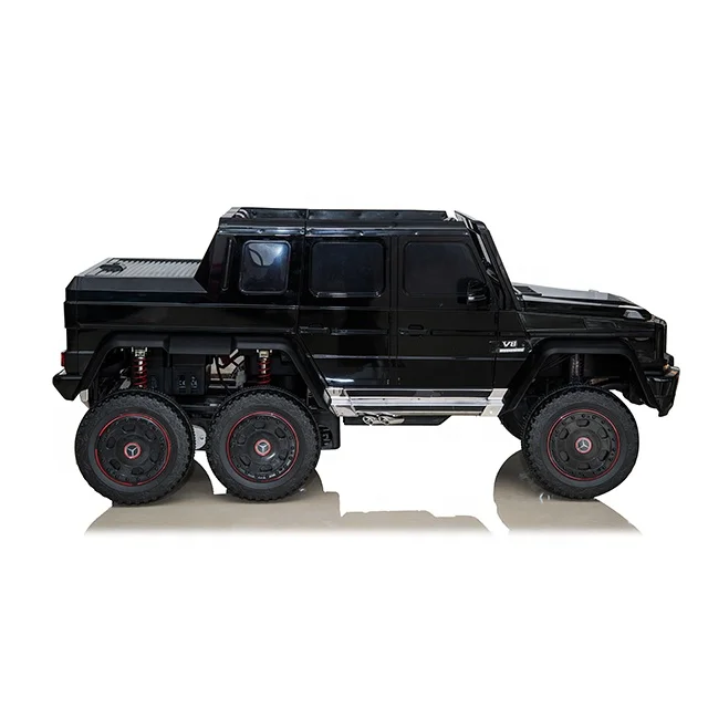 Licensed mercedes 6X6 wheels big kids battery powered electric car kids12v ride on car big car toys for kids to drive