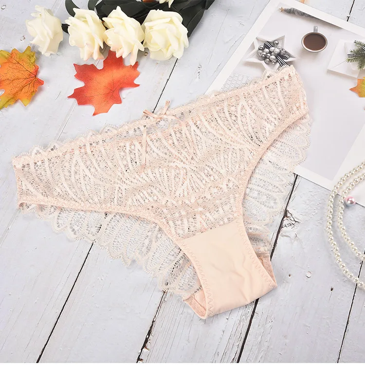 Accept Odm Oem Service  Sexy Mature Underwear Transparent Women Stylish Short Panty