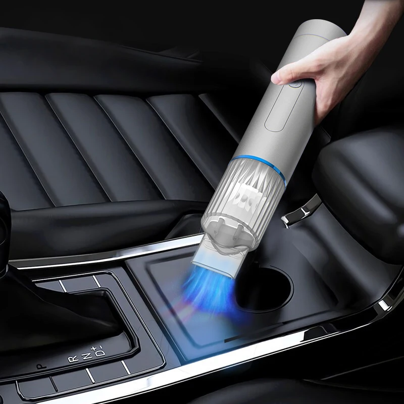 Battery operated car vacuum cleaner 3 in 1 air duster wireless handheld portable heavy-duty powerful car vacuum cleaner