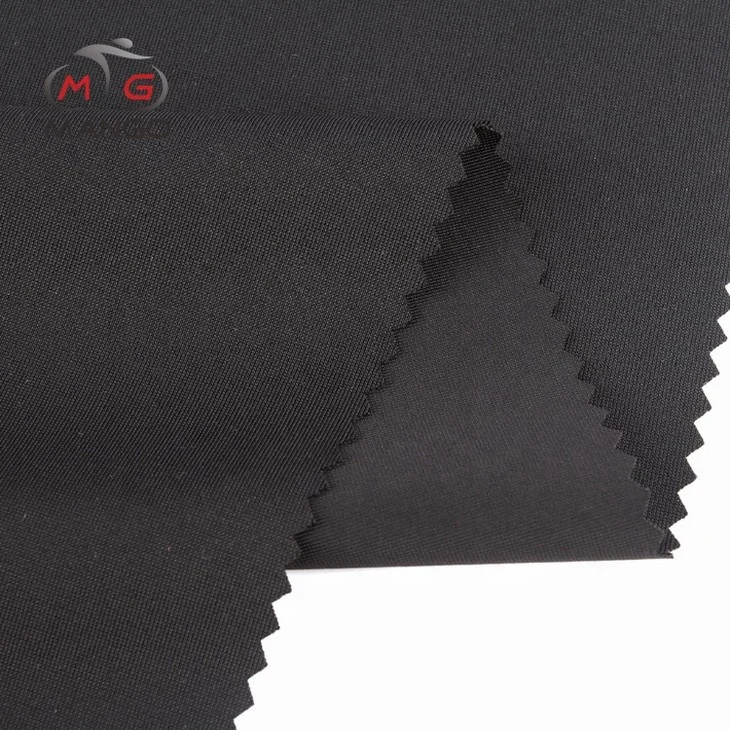 china supply black cycling wear thick recycle nylon spandex fabric