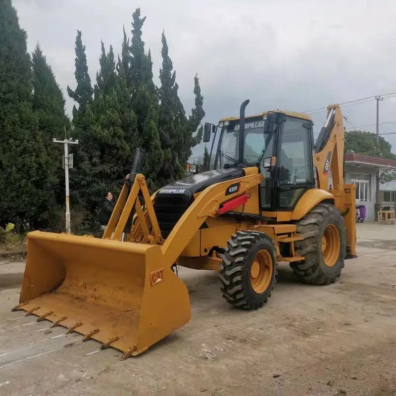 Wheels loader retroexcavadora cat 420F caterpillar 420 cat 420f backhoe excavator loader