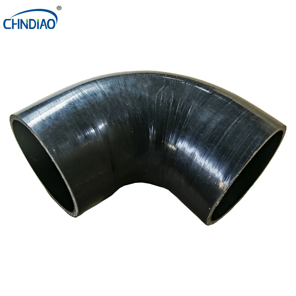 High pressure flexible auto 135 degree elbow radiator silicone rubber hose for European truck