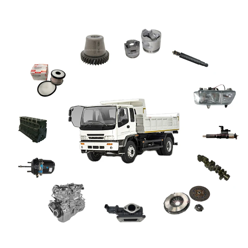 Original Parts For isuzu truck parts FVR NPR  air filter 6HK1 4HF1 4HK1 exhaust brake