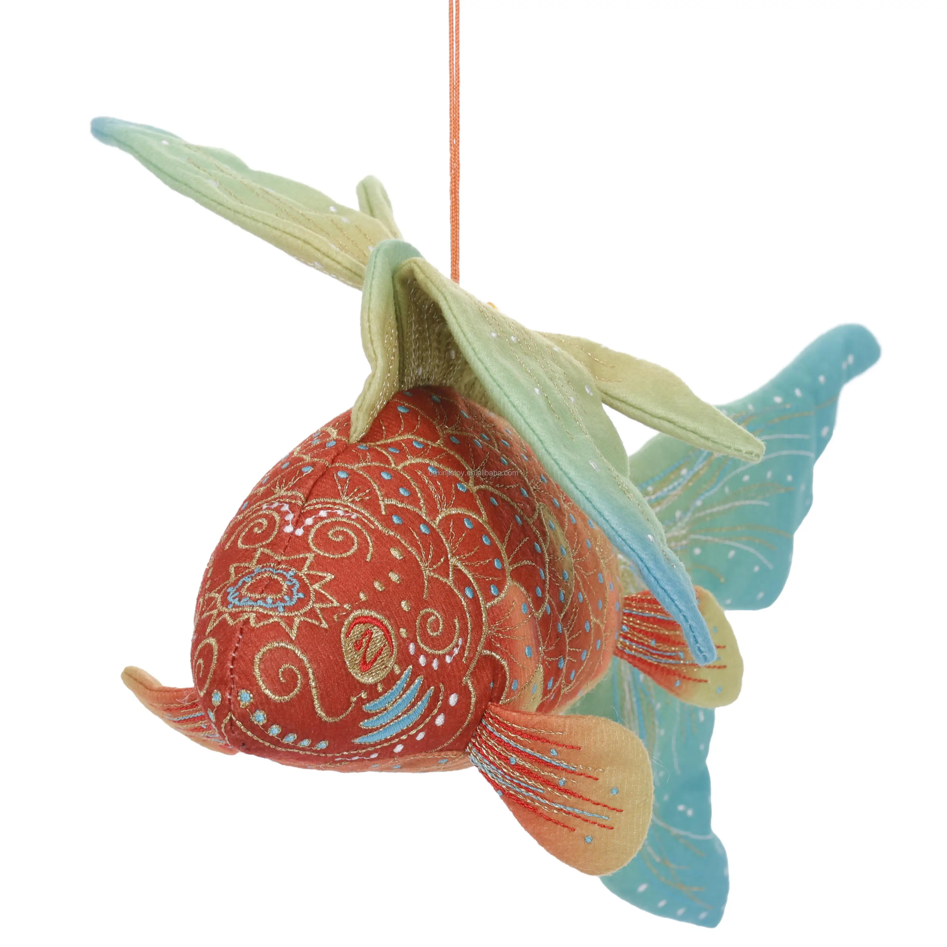 Exclusive Plush Goldfish Pendant Mascot And Dolls Soft Stuffed Carp Toy Factory OEM ODM Plush Toys To Figure Custom